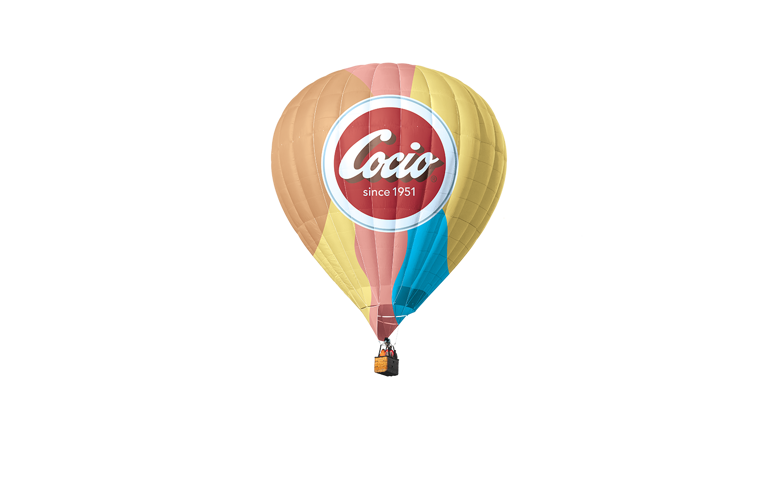 Vind en tur i luftballon - Hero