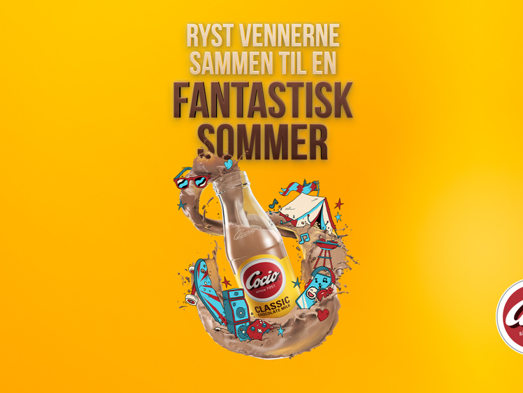 Saml vennerne om
kolde Cocio